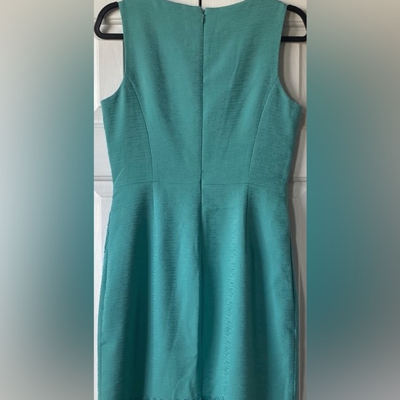 Antonio Melani Beatrice Midi Teal Sleeveless Dress - Picture 3 of 6